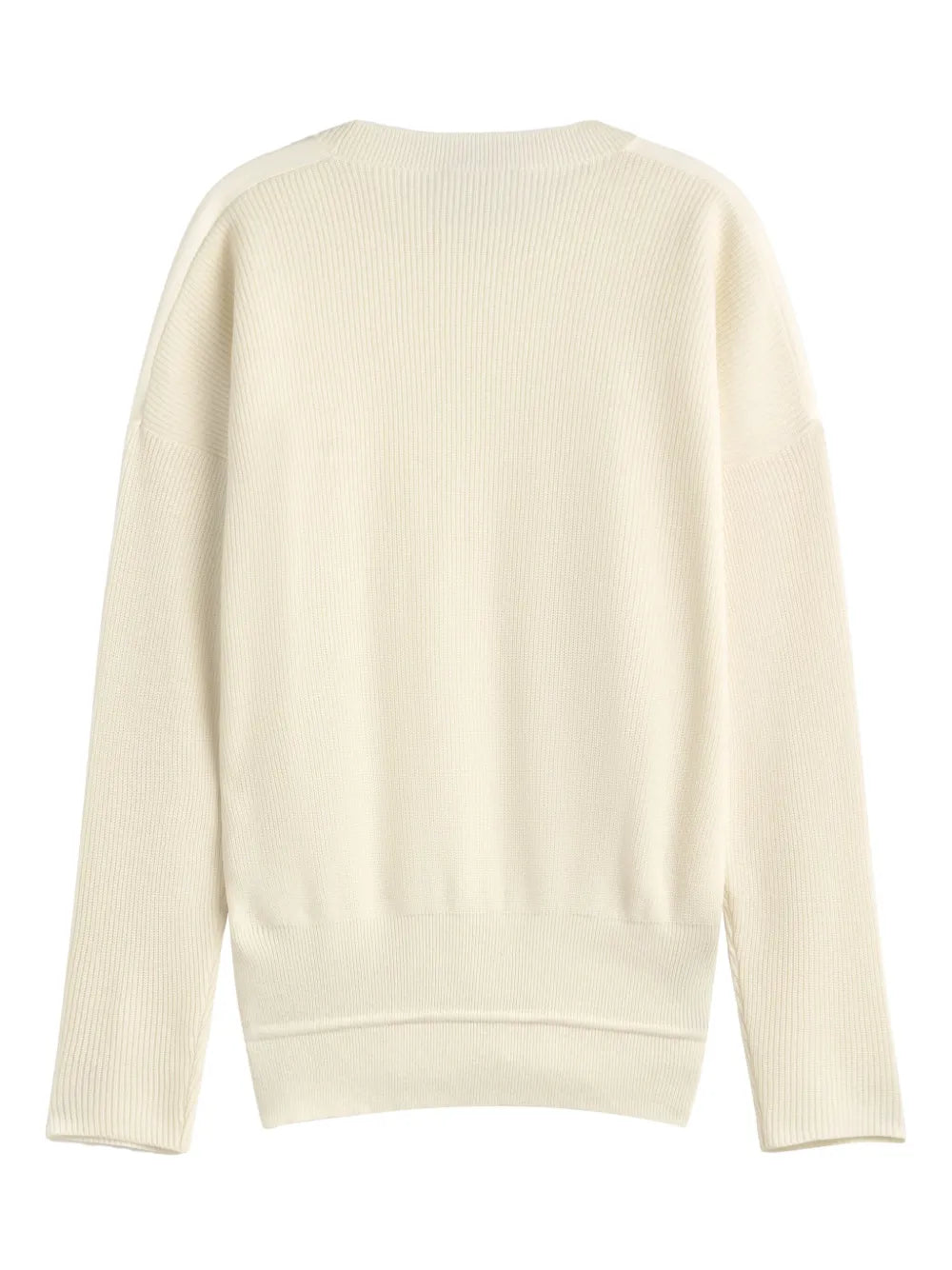 Flannel-Front Cropped Sweater