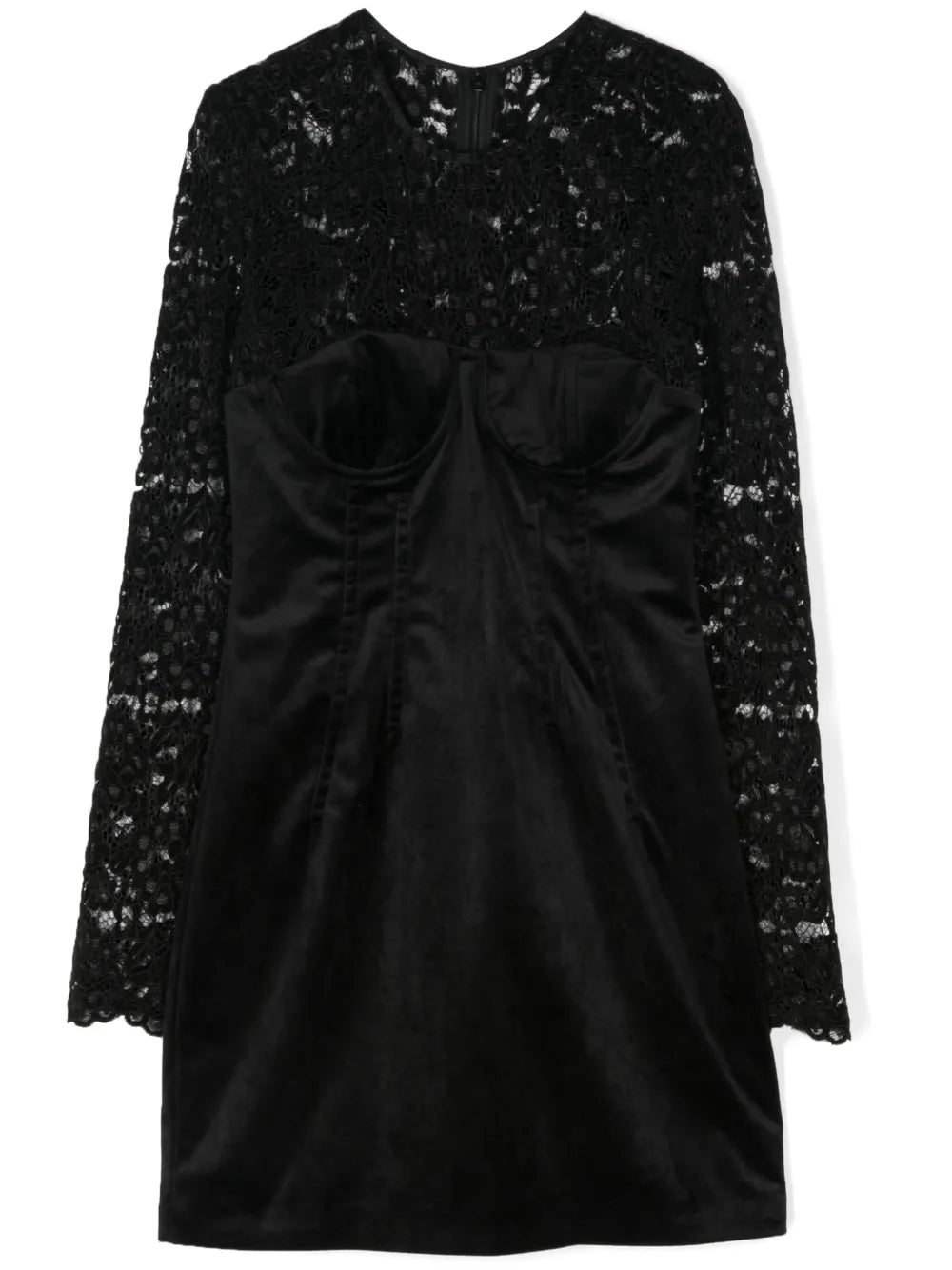 Panelled Mini Dress