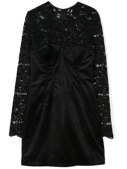 Panelled Mini Dress