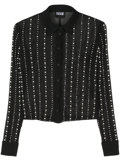 Faux-Pearl Shirt