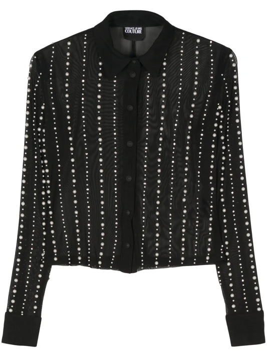 Faux-Pearl Shirt