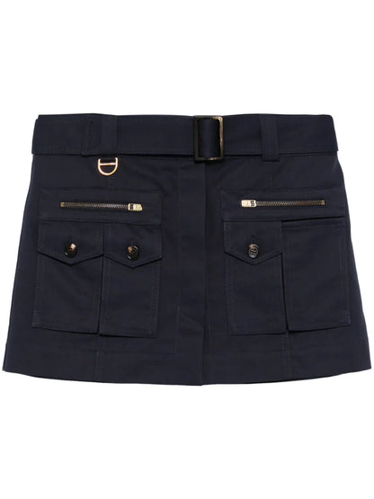 Cotton Mini Skirt