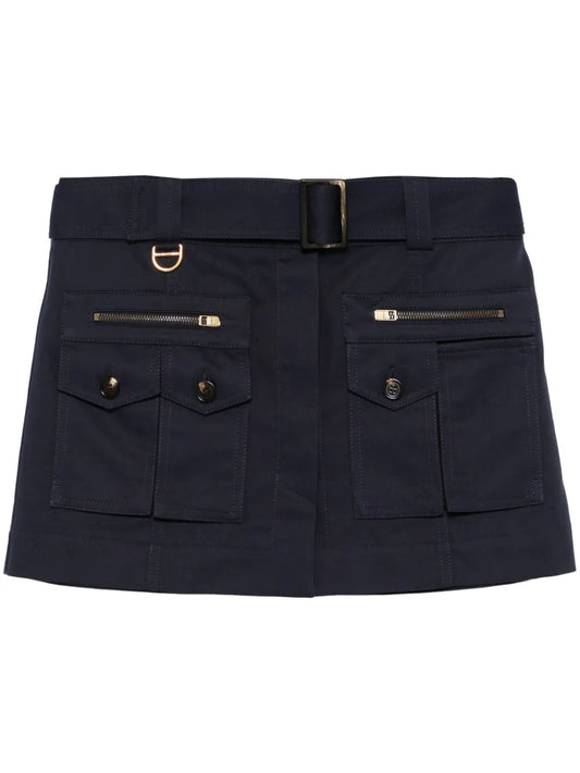 Cotton Mini Skirt