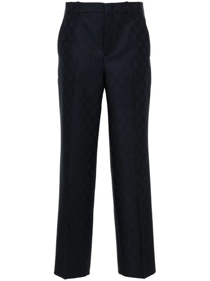Gg Wool Trousers