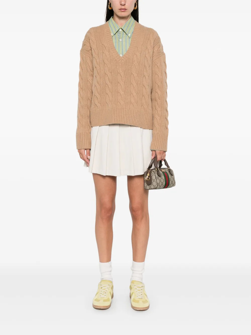 Cable-Knit Sweater