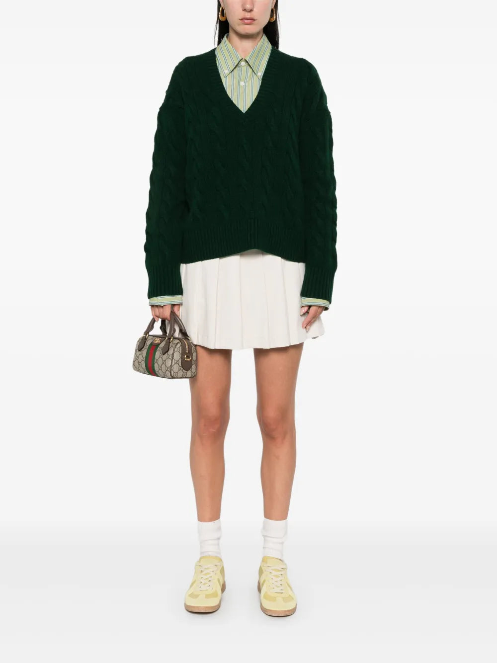 Cable-Knit Sweater