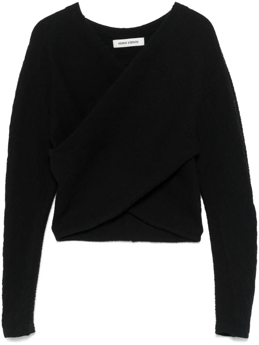 Cross Jersey Blouse