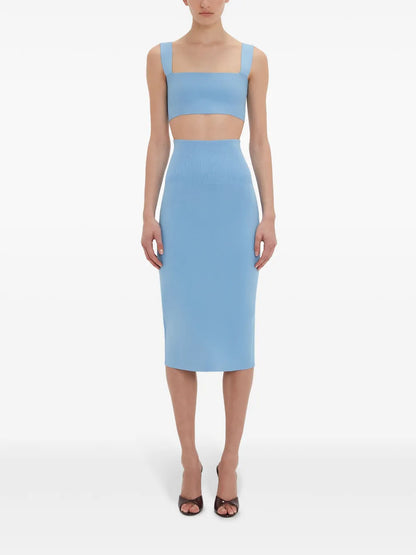 Strap Bandeau Cropped Top