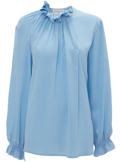 Ruffle Neck Blouse