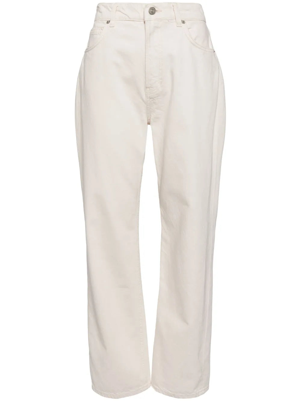 Abby High Rise Straight-Leg Jeans