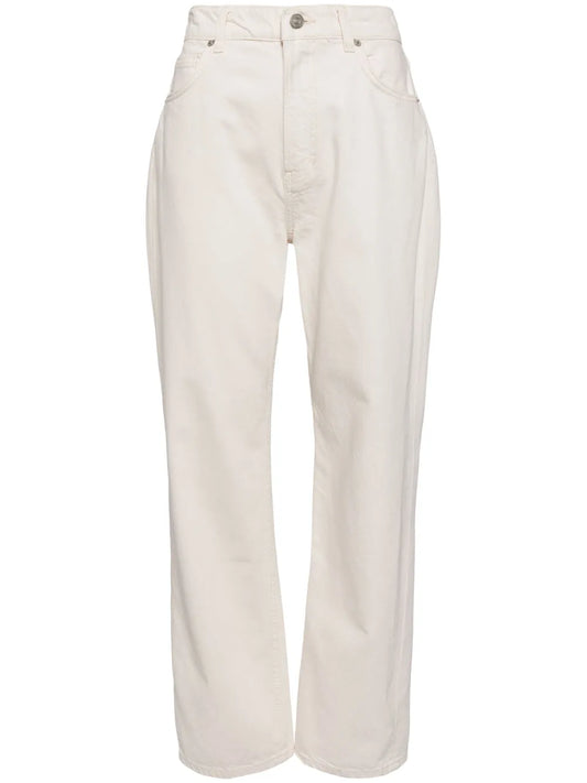 Abby High Rise Straight-Leg Jeans