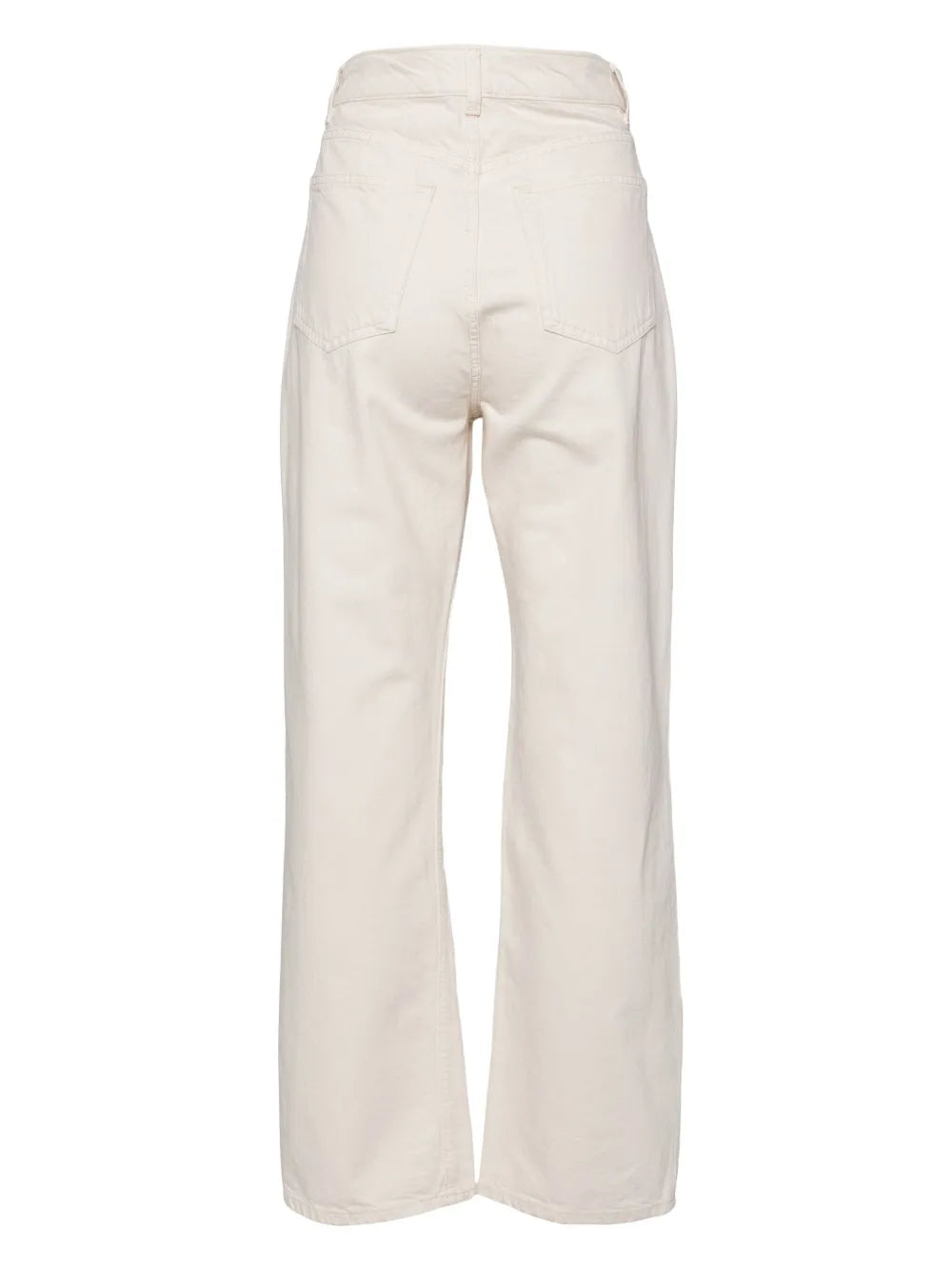 Abby High Rise Straight-Leg Jeans