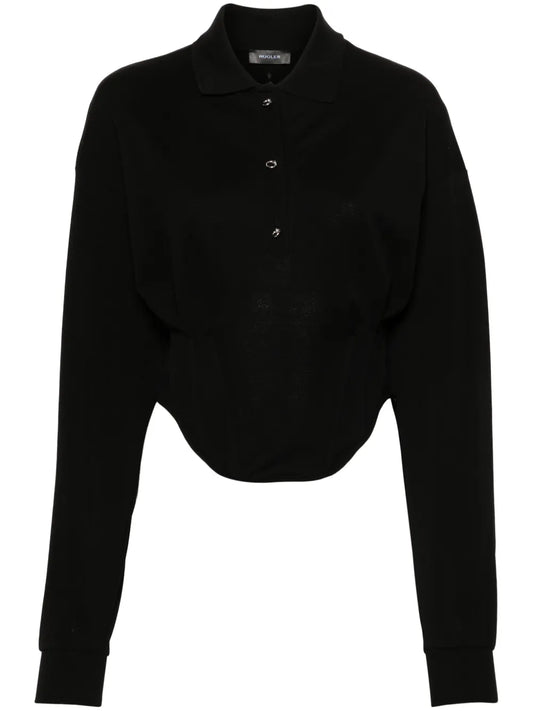 Corseted Polo Shirt