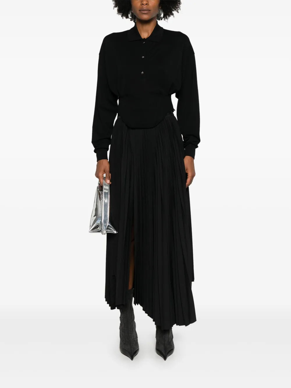 Corseted Polo Shirt