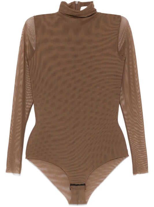 Mesh-Design Bodysuit