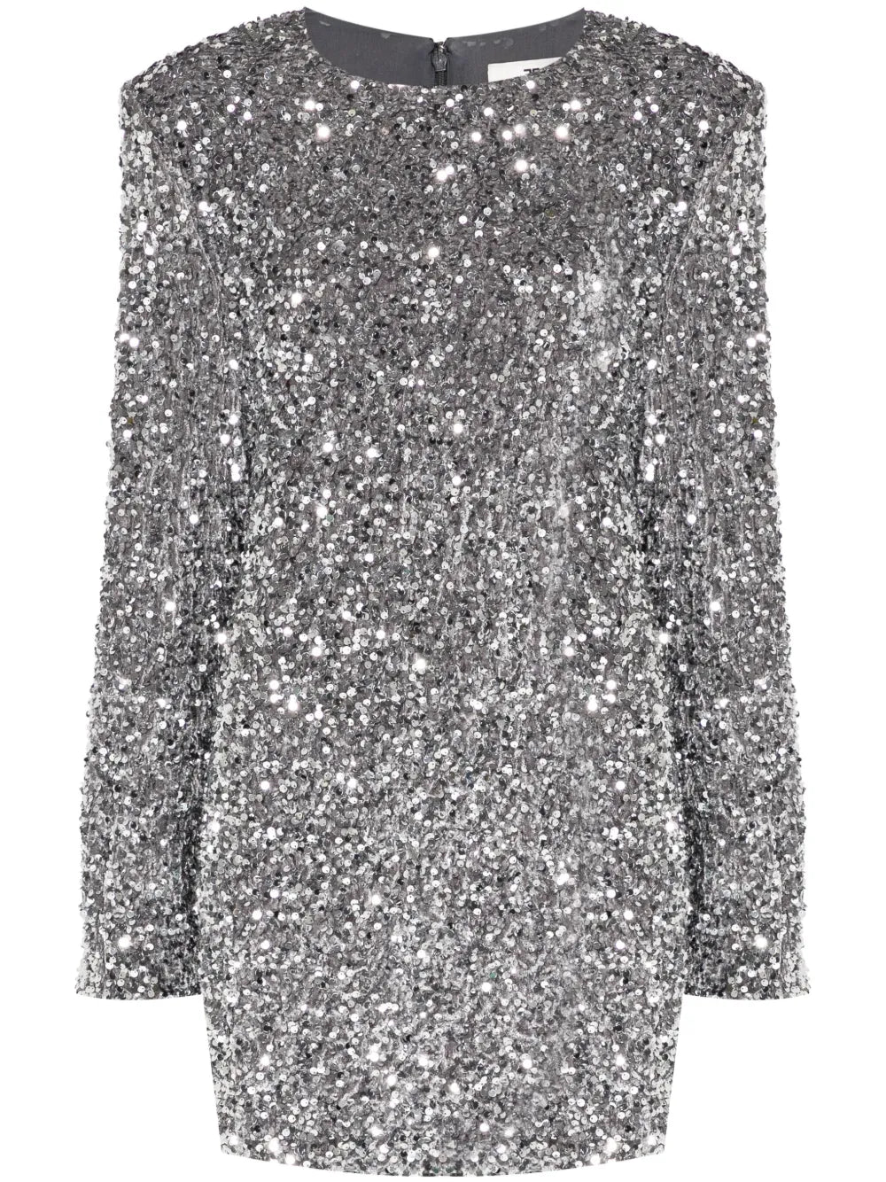 Sequinned Chenille Mini Dress