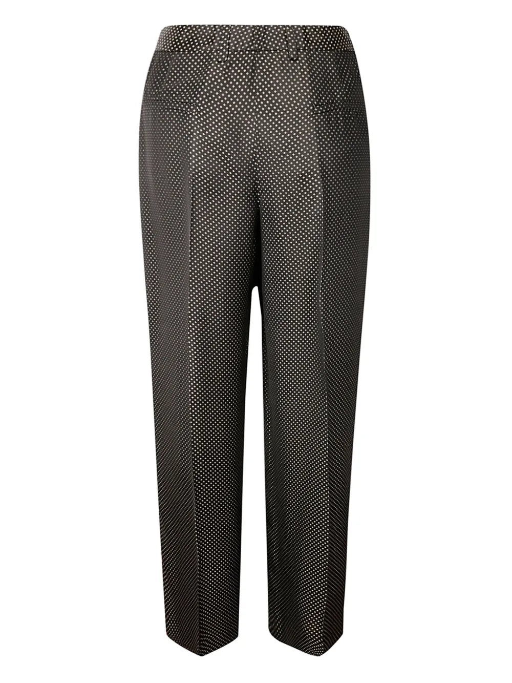 Polka-Dot Printed Trousers