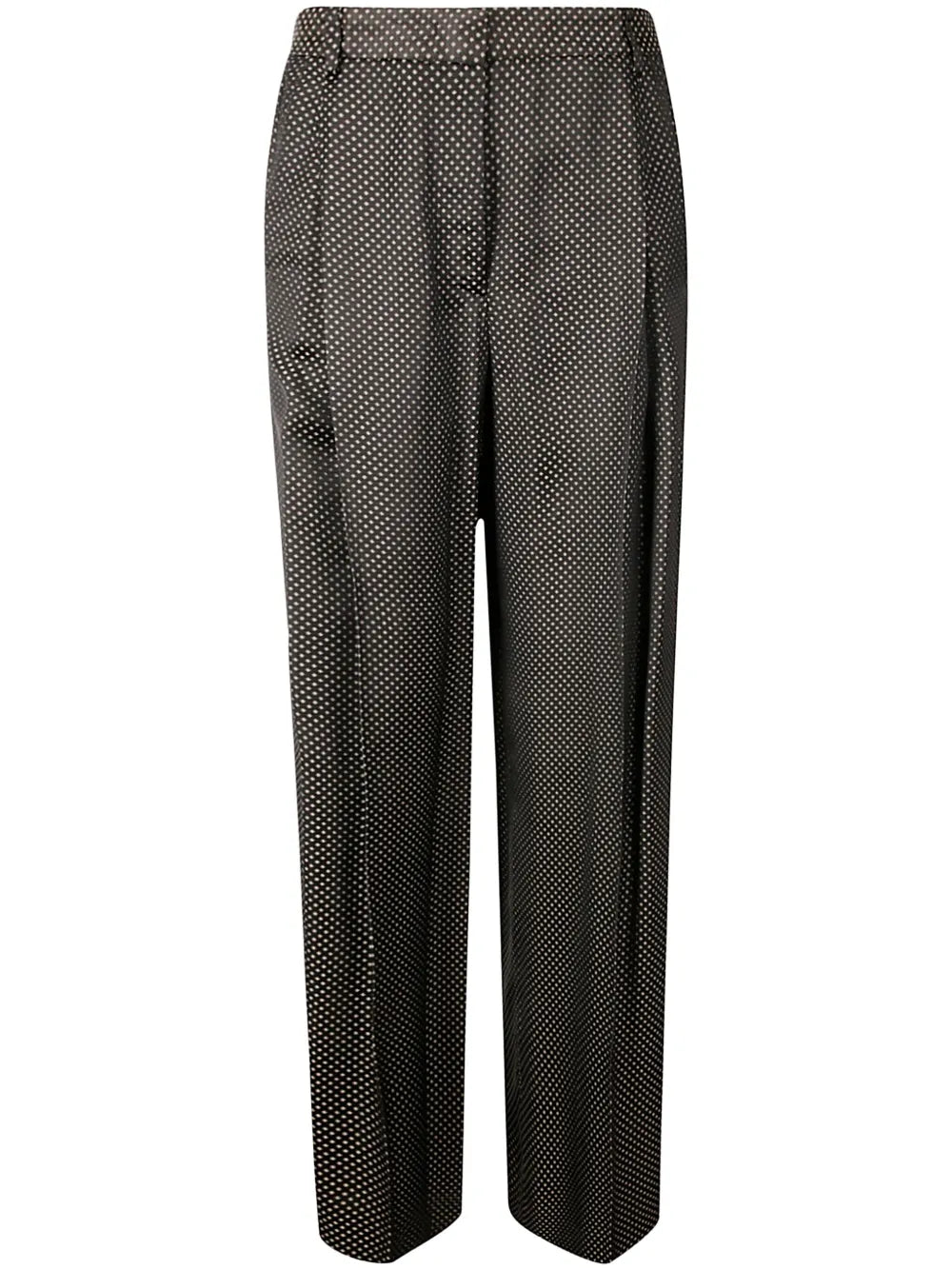 Polka-Dot Printed Trousers