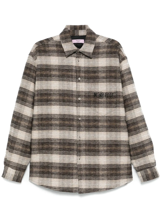 Check-Pattern Overshirt