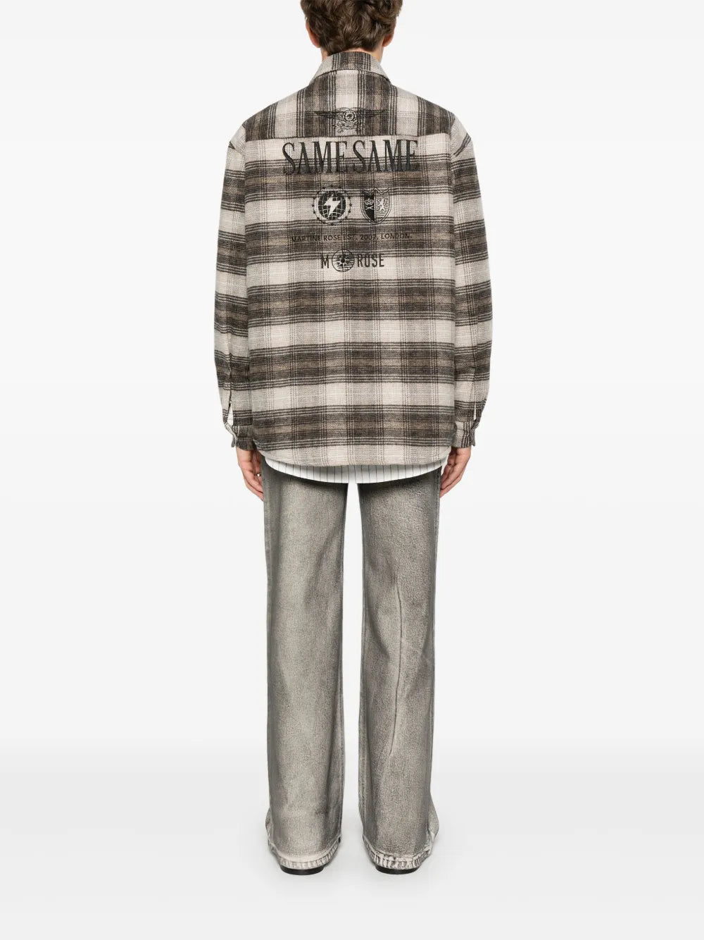 Check-Pattern Overshirt