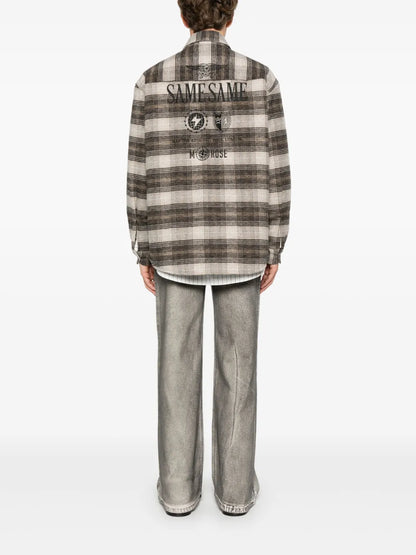 Check-Pattern Overshirt