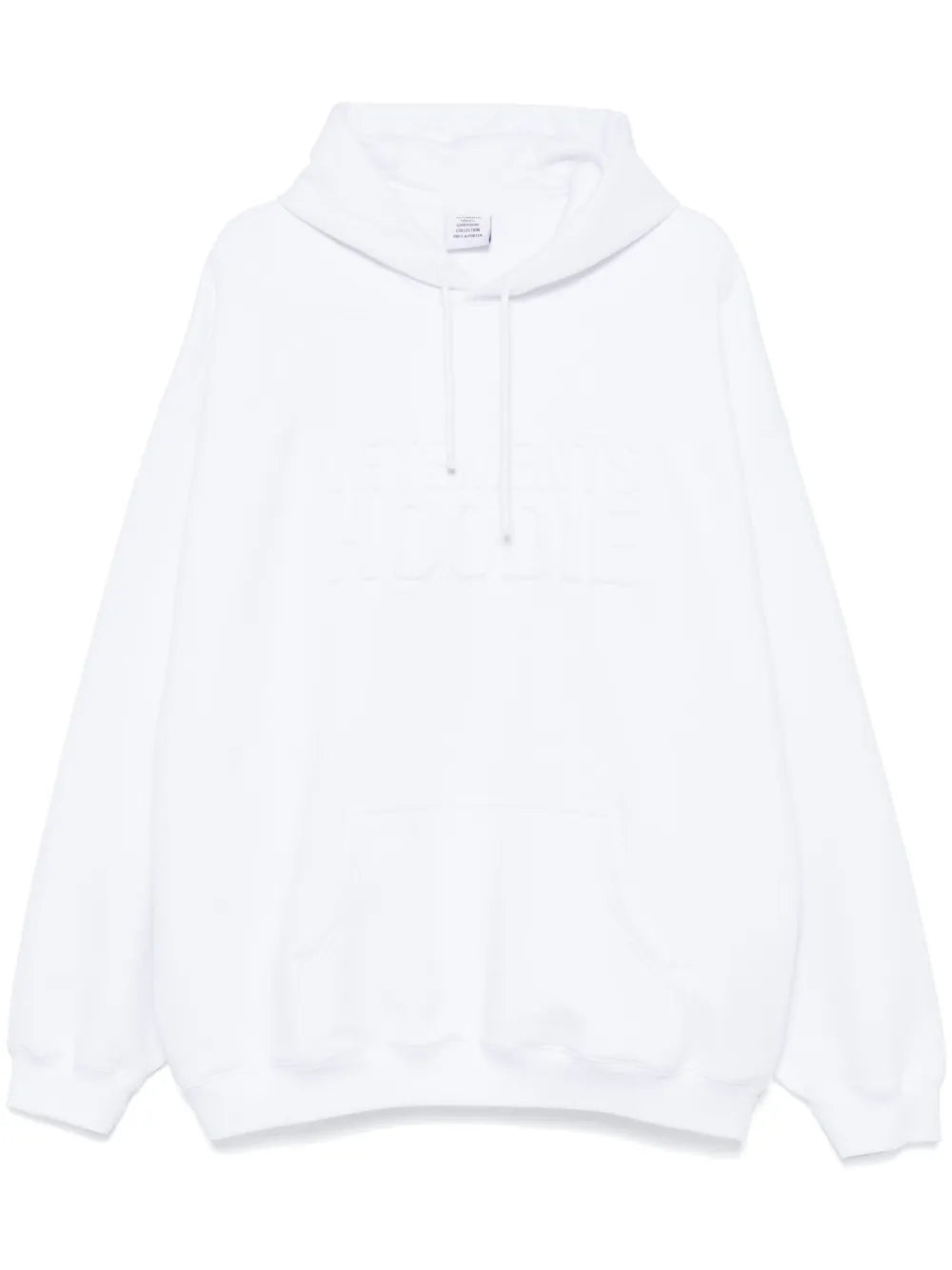 Logo-Embossed Hoodie