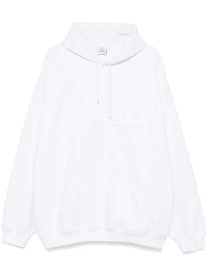 Logo-Embossed Hoodie