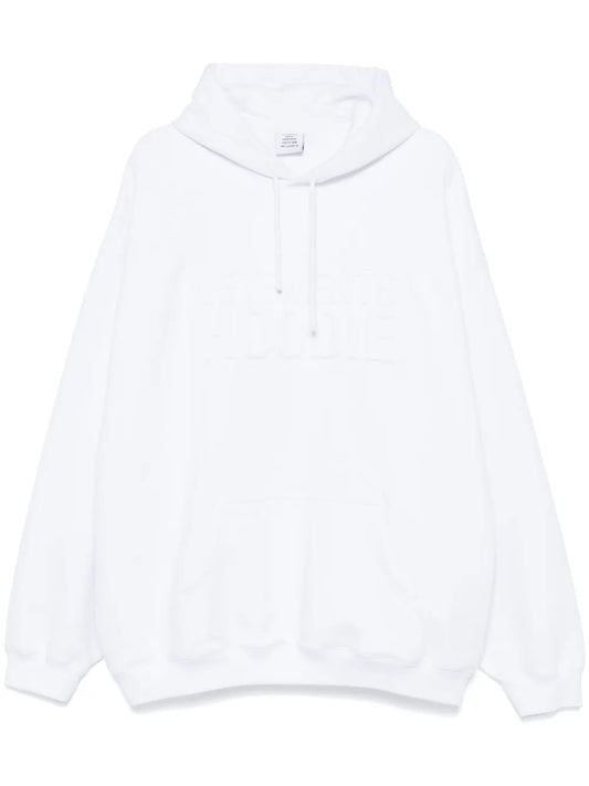 Logo-Embossed Hoodie