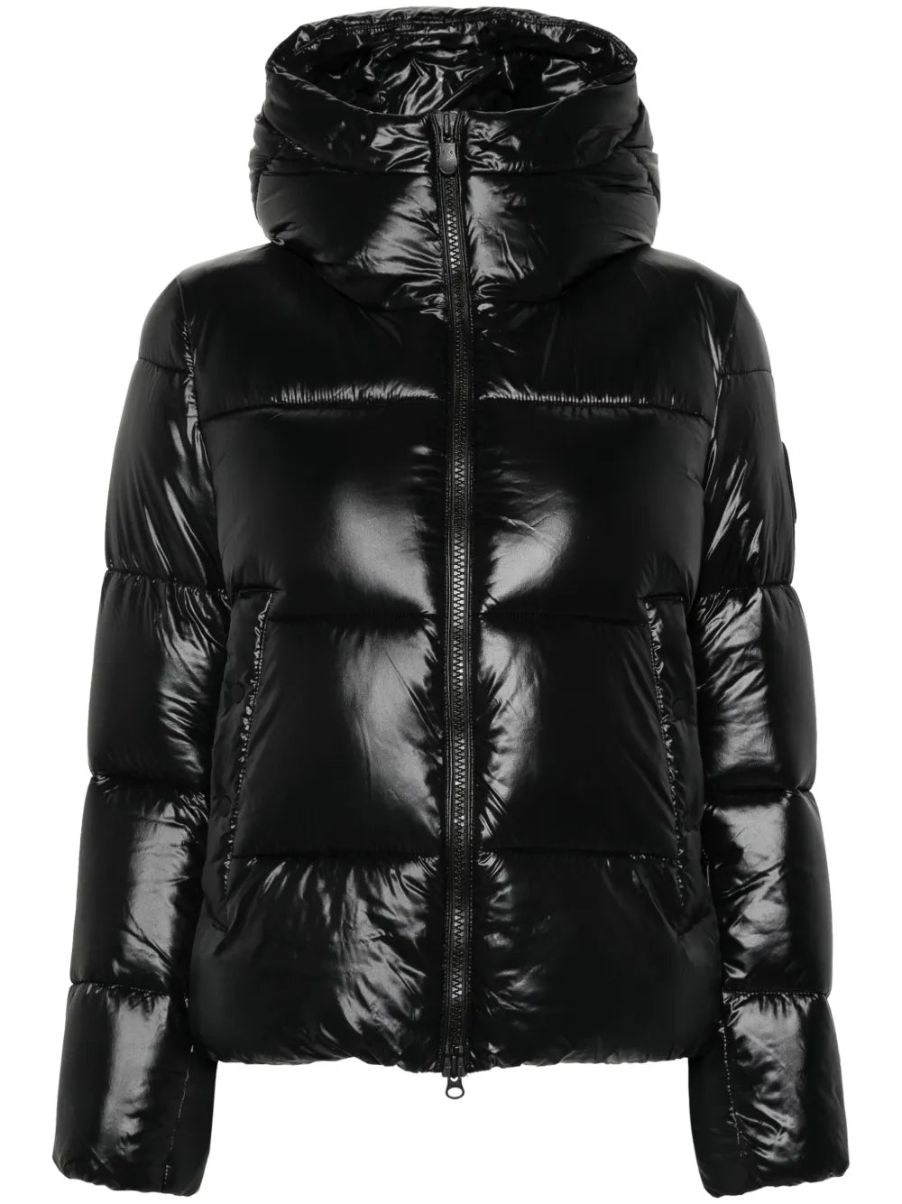 Logo-Patch Puffer Jacket