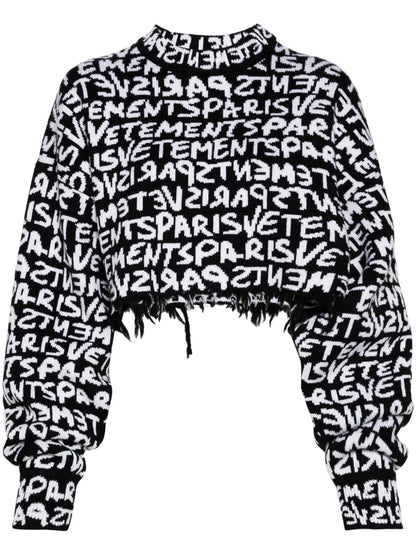 Logo-Intarsia Sweater