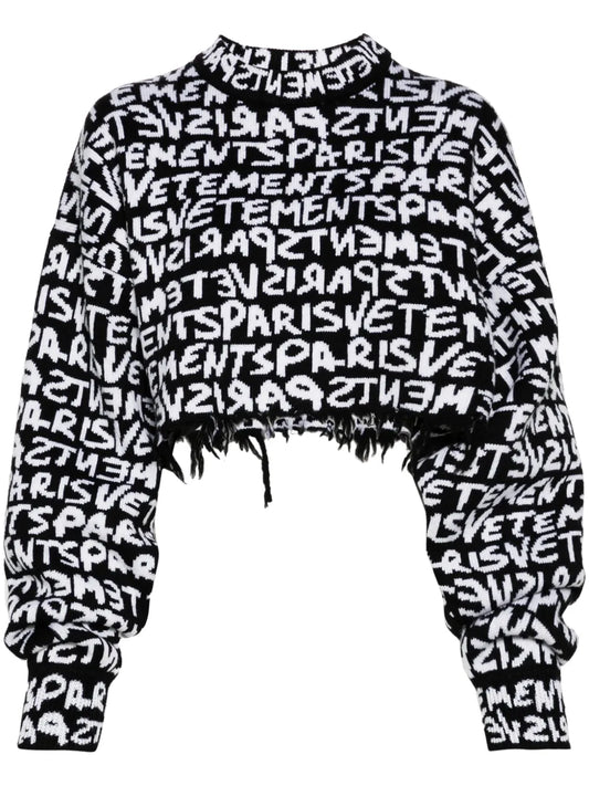 Logo-Intarsia Sweater