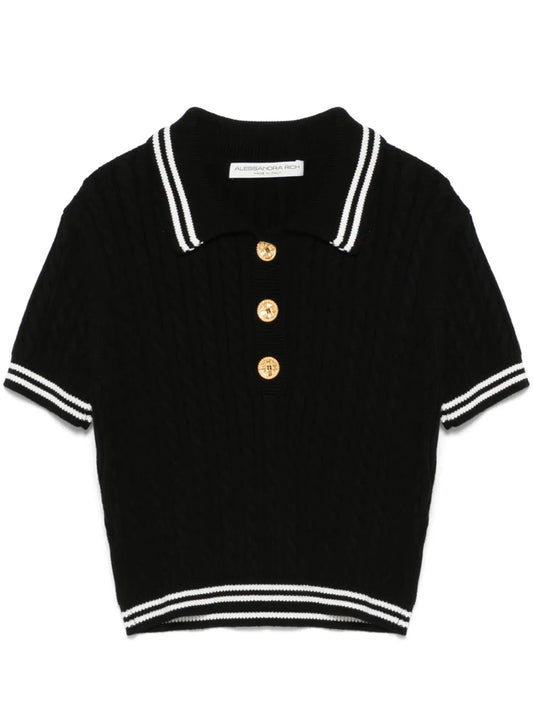 Cotton Polo Top