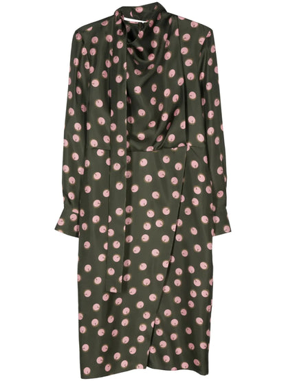 Printed Silk Dress