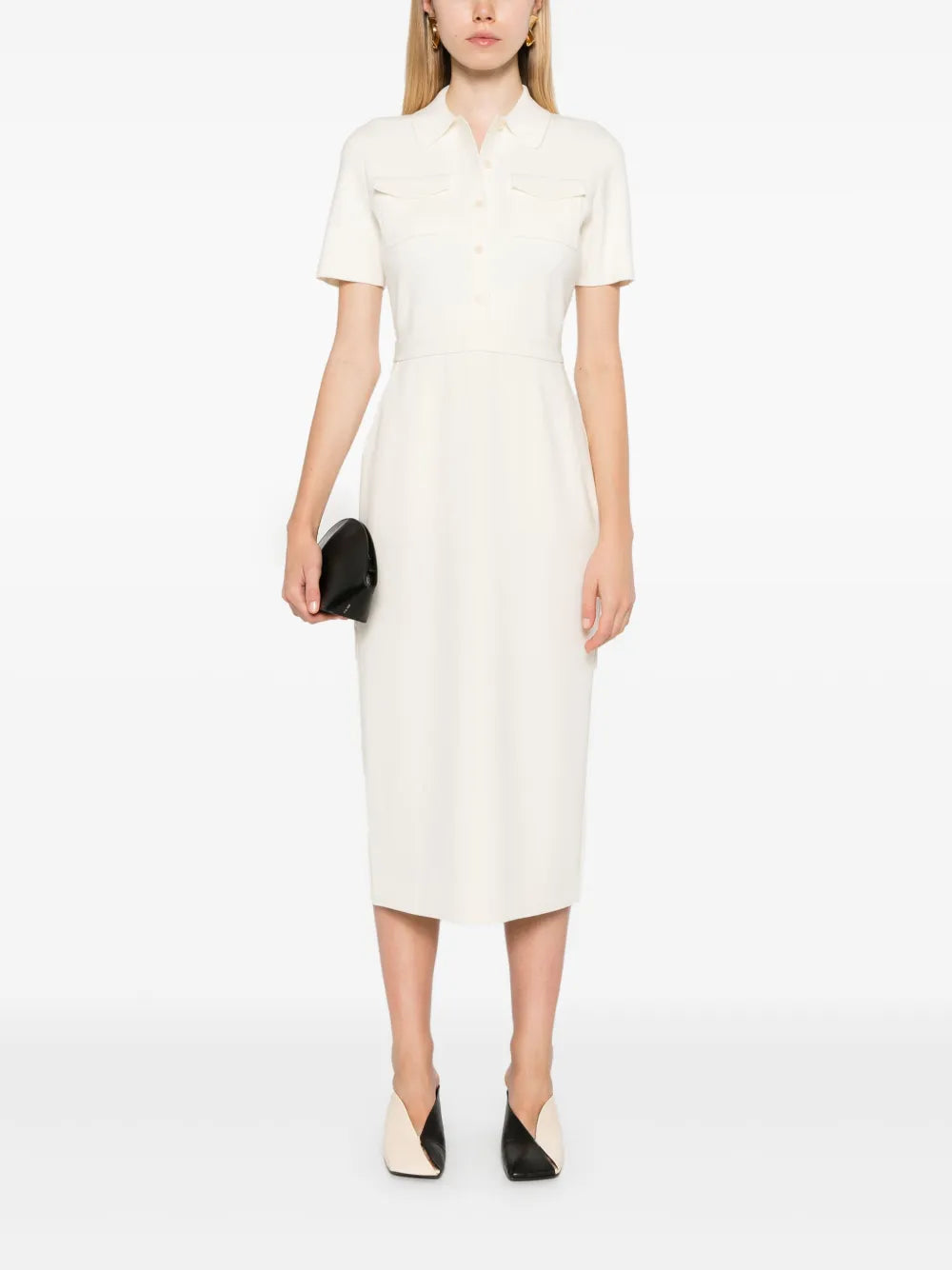 Military Midi Dress