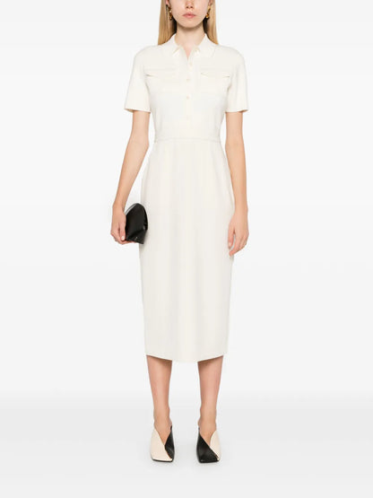 Military Midi Dress