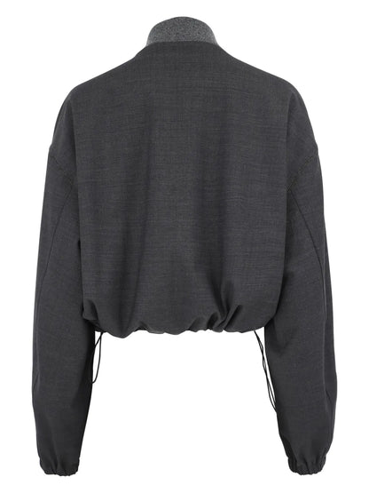 Zip-Up Bomber Jacket