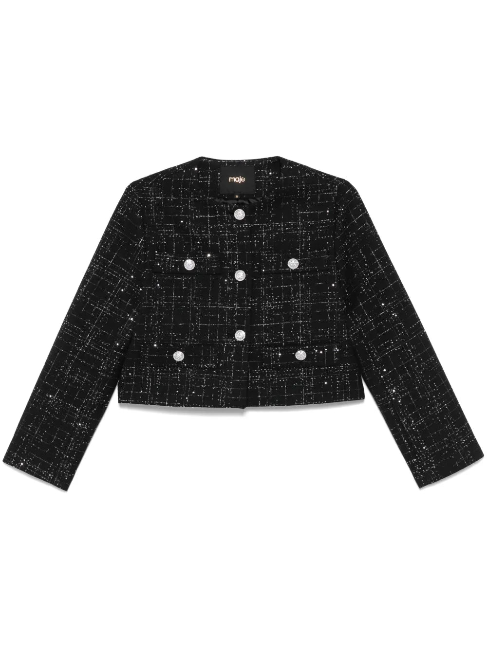 Sequin-Embellished Jacket
