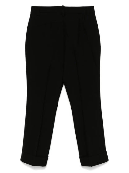 Tapered Leg Trousers