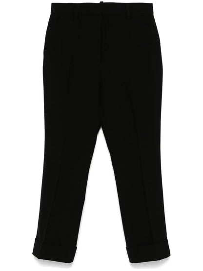 Tapered Leg Trousers