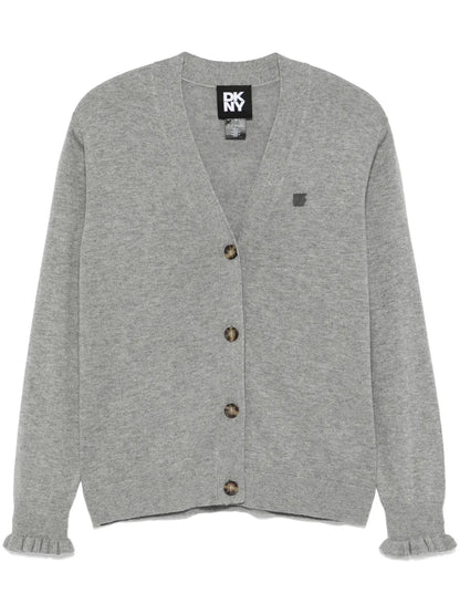 Logo-Patch Cardigan