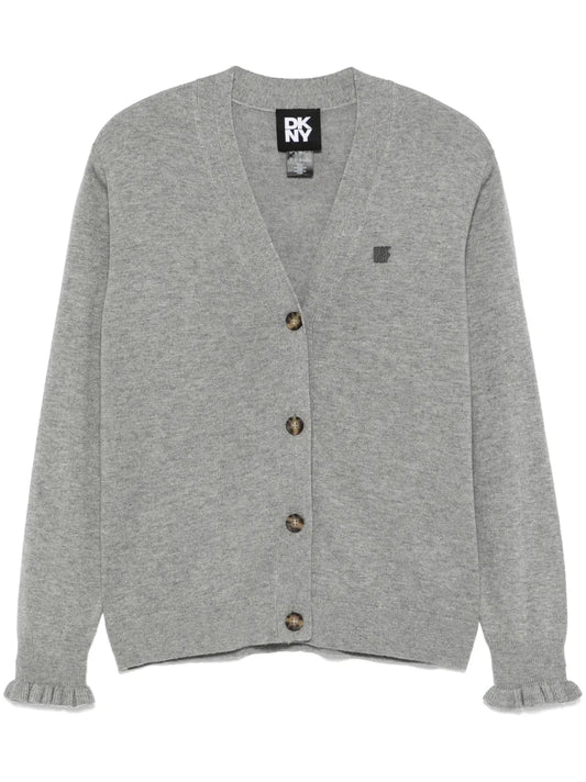 Logo-Patch Cardigan