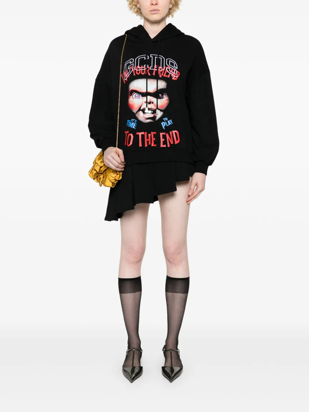 Chucky Hooded Mini Dress