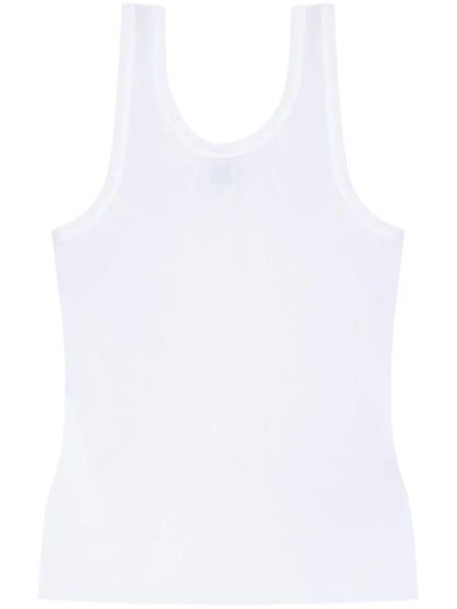 Logo-Jacquard Tank Top