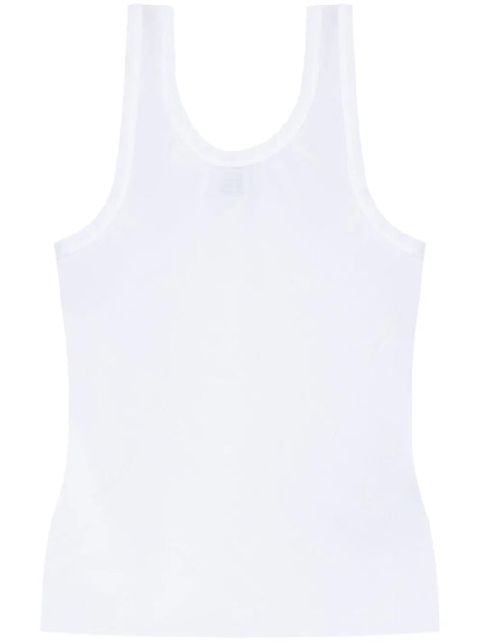 Logo-Jacquard Tank Top