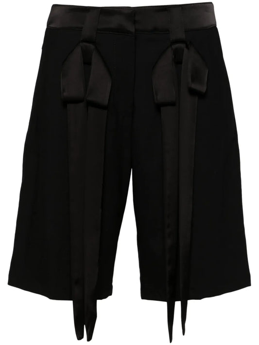 Bow-Embellished Shorts