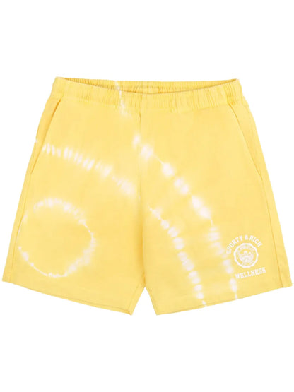 Emblem Cotton Track Shorts