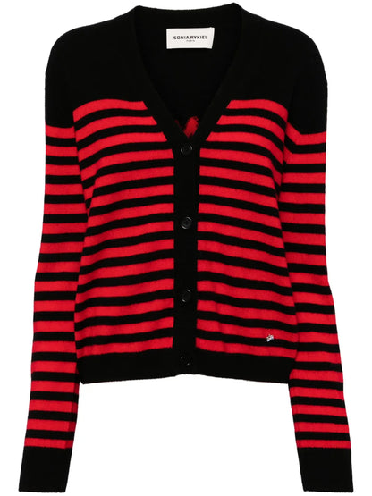 Striped Woolen Cardigan