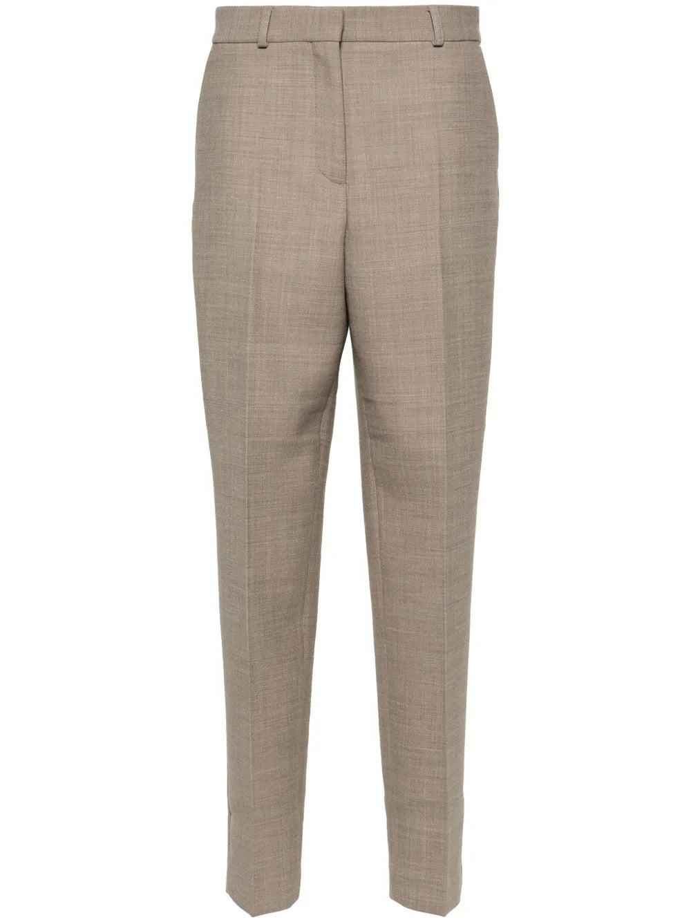 Mélange-Effect Trousers
