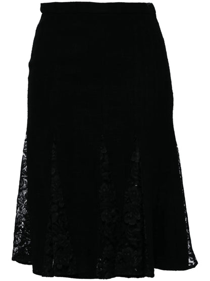 Lace-Trim Skirt