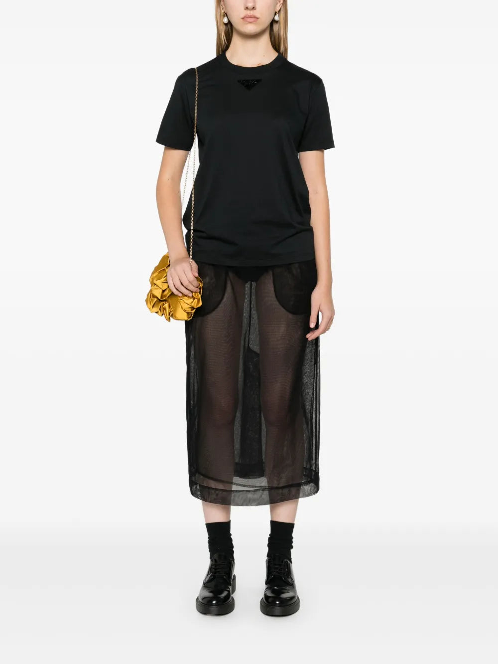 Bead-Embellished T-Shirt